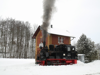 99 4511-4 fertig zur nächsten Fahrt nach Jöhstadt